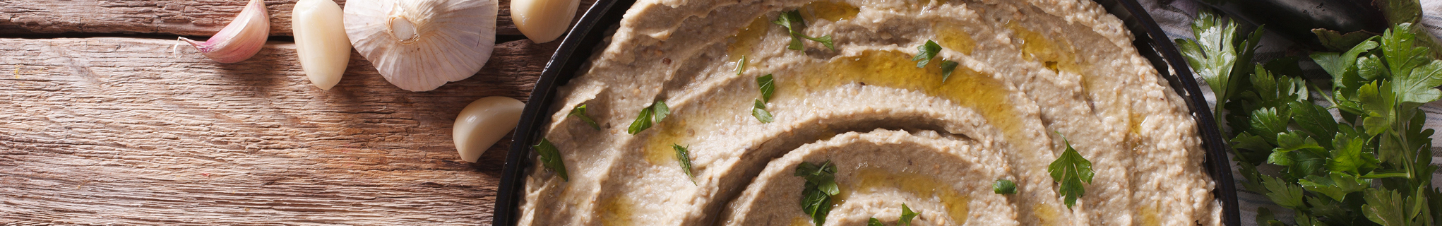 Aubergine and Coriander Pâté