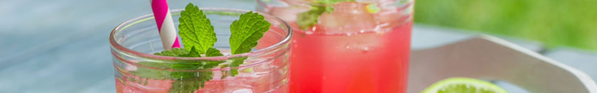 Home-made Pink Lemonade