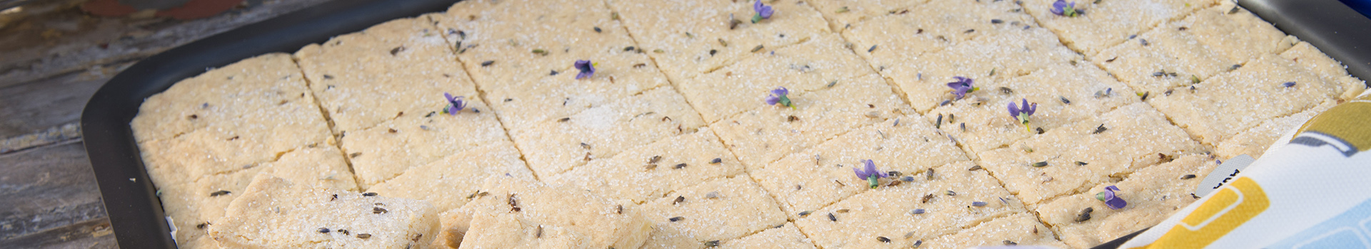 Lavender Shortbread