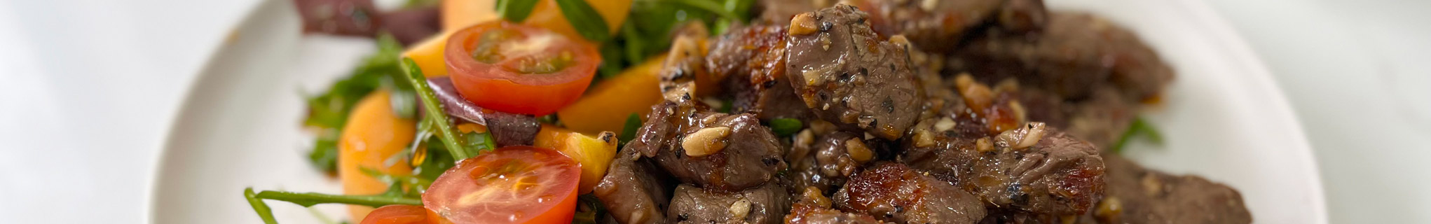 Thuy Pham Beef and Apricot salad