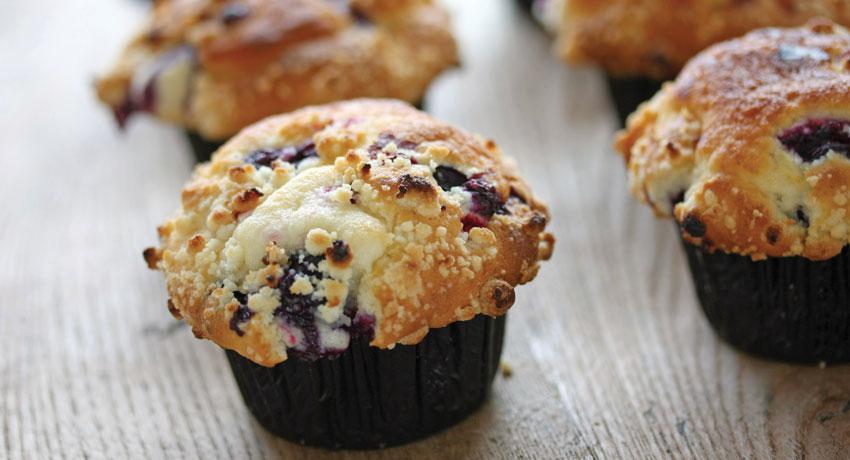 Blueberry muffins