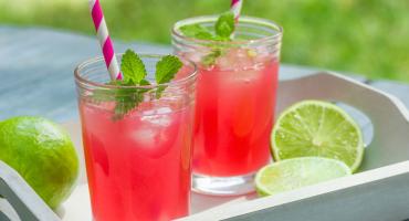 Home-made Pink Lemonade