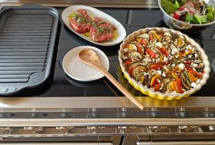 Gegrillte Steakstreifen mit Gemuesegratin-Lena Fuchs-MeinLeckeresLeben